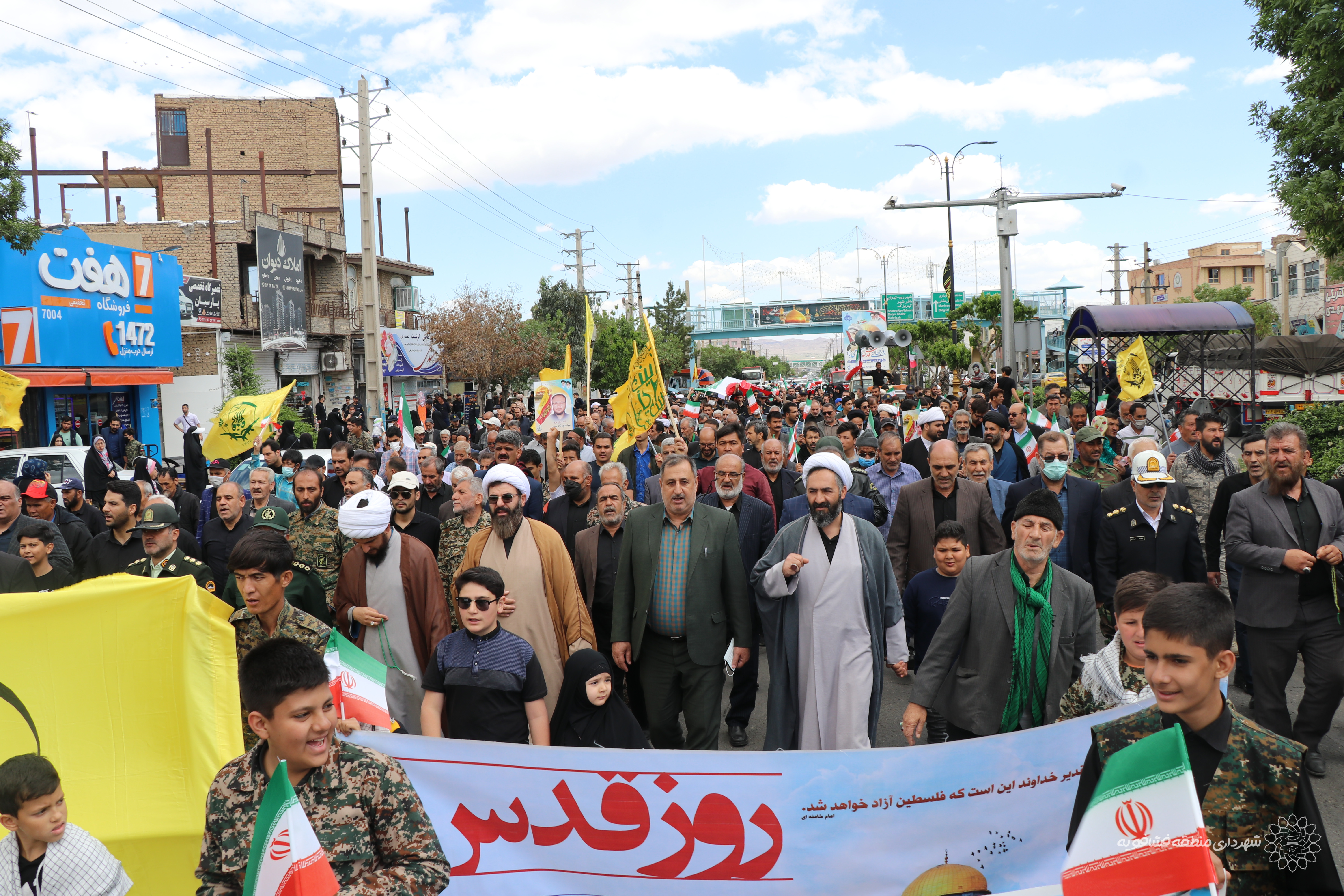 حضور گسترده و باشکوه مردم حسن آباد در راهپیمایی روز جهانی قدس